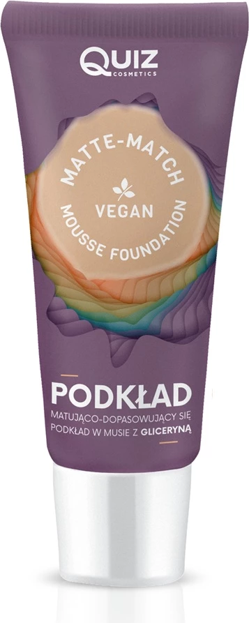 Fondatinë mousse për femra Quiz Cosmetics Matte-Match N°01 Natural 30ml