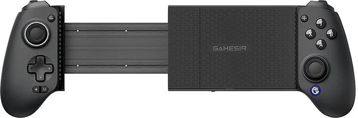Kontroller lojërash GameSir G8+ Bluetooth, 1000 mAh, USB-C, për Android/iOS/Switch/Tablet/PC, me mbajtëse telefoni, i zi