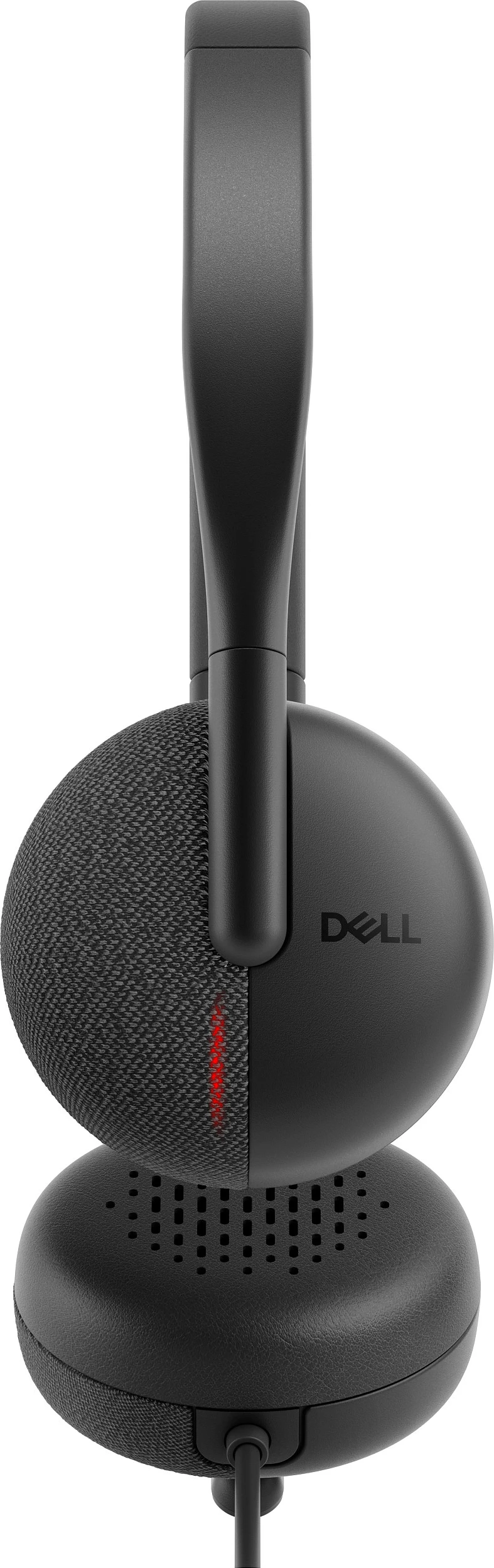 Kufje me mikrofon Dell USB-C Binaural NC, me kabllo 2 m, të zeza