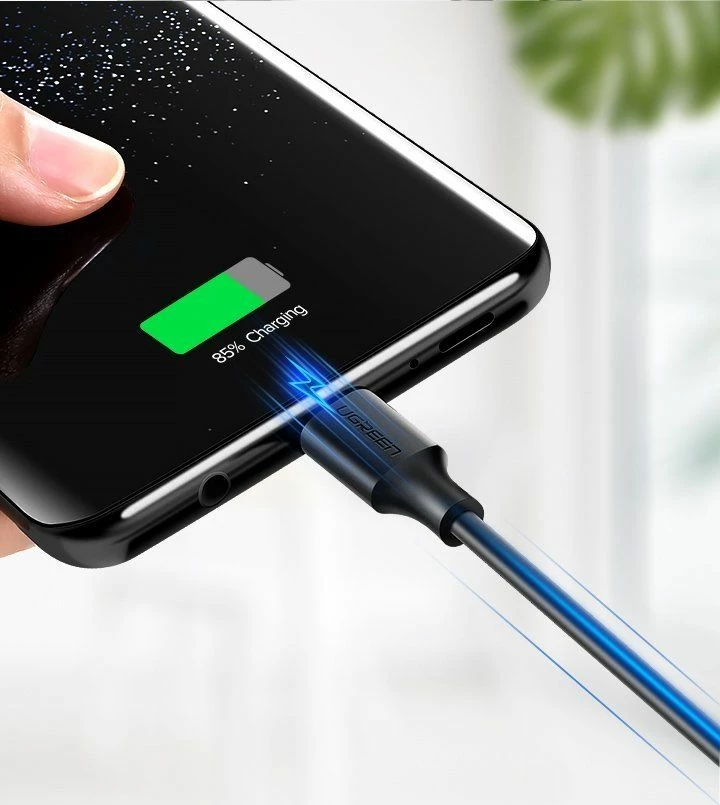 Kablë USB-A në USB-C Ugreen 54452 3 m 3A USB 2.0, e zezë