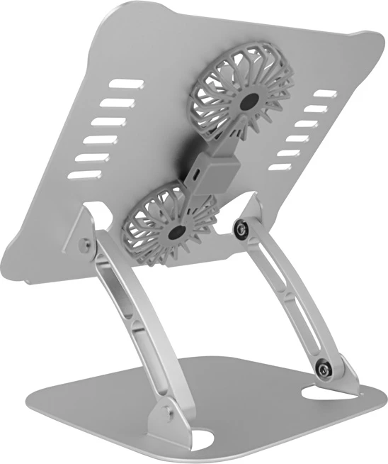 Stand për laptop Tech Time Adjustable Laptop Stand with 2 Fans