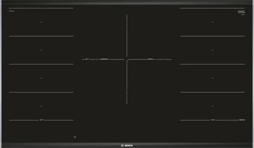 Pjatë induksioni Bosch PXV975DC1E, 5 zona, e zezë