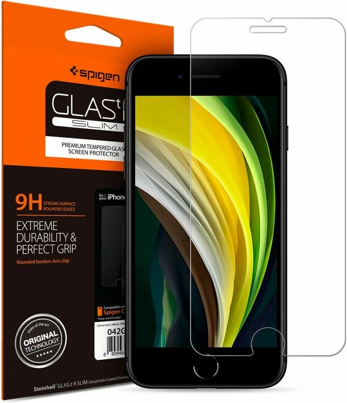 Xham i temperuar Spigen Glas.tR Slim për iPhone 7/8/SE 2020/SE 2022