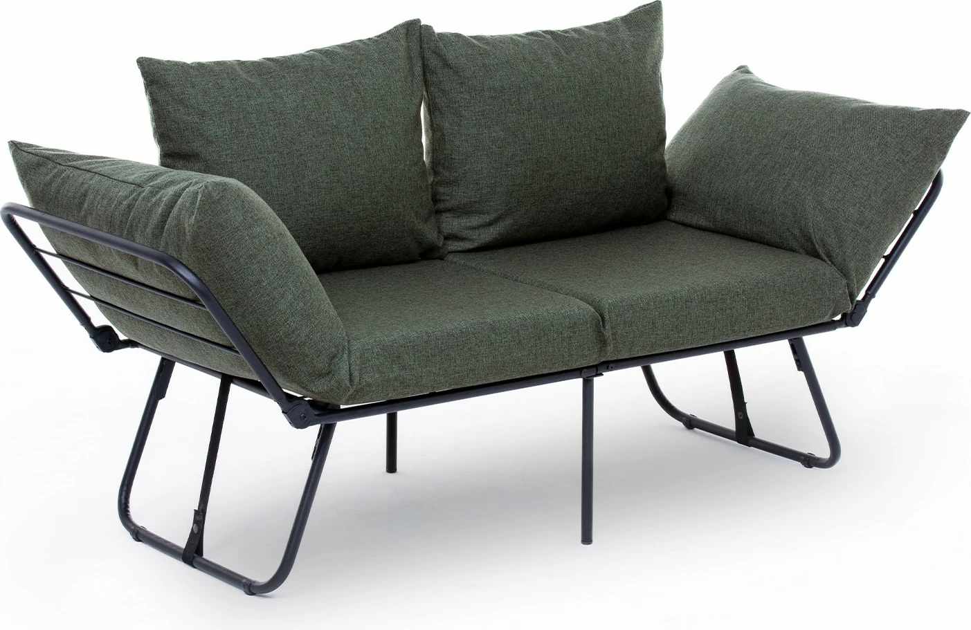 Divan i gjelbër, 2 vende, shndërrohet në shtrat, Viper