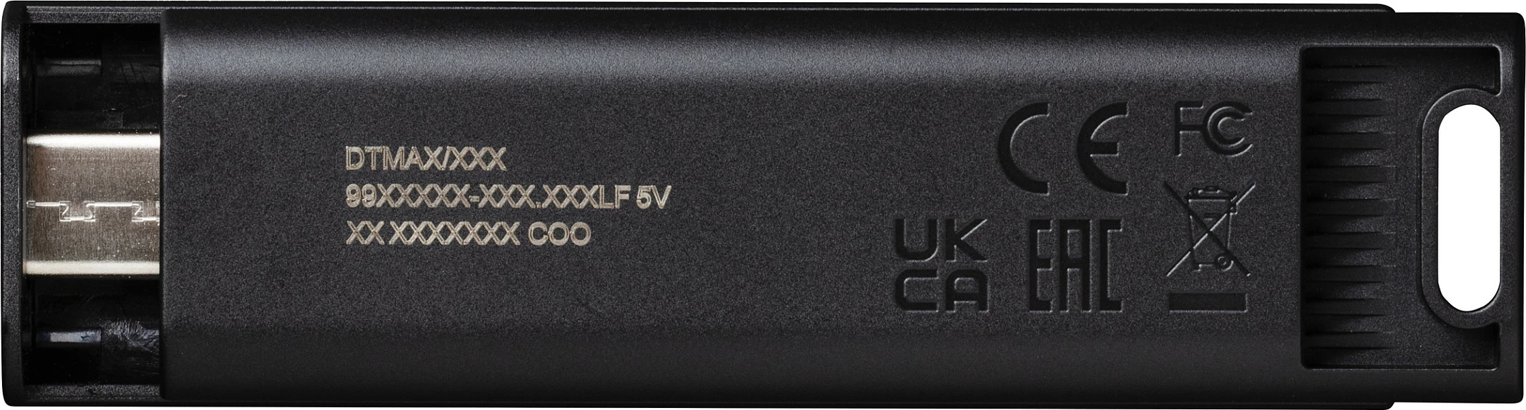 USB flash Kingston DataTraveler Max 512GB, USB Type-C, 1000MB/s, e zezë