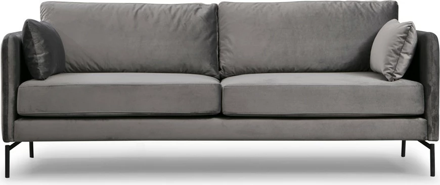 Divan treshe Atelier del Sofa, Sino 3 vendësh, ngjyrë gri