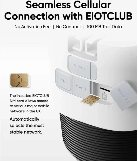 Kamerë sigurie e jashtme wireless ANKER eufy Security S330 4G LTE / Wi‑Fi, 4K, PTZ 360°, panel solar, bateri 9400 mAh, microSD deri 128 GB, me SIM + panel solar, bardhë