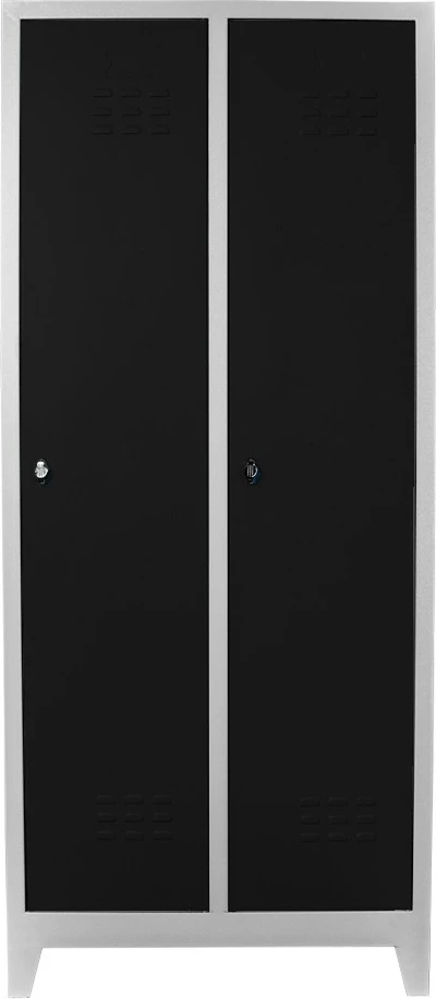 Dollap metalik për ruajtje, ngjyrë gri dhe e zezë, Skye Decor, Js1028Sı