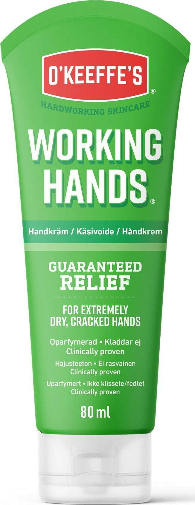 Krem duarsh O'Keeffe's Working Hands pa aromë, pa yndyrë 85 g