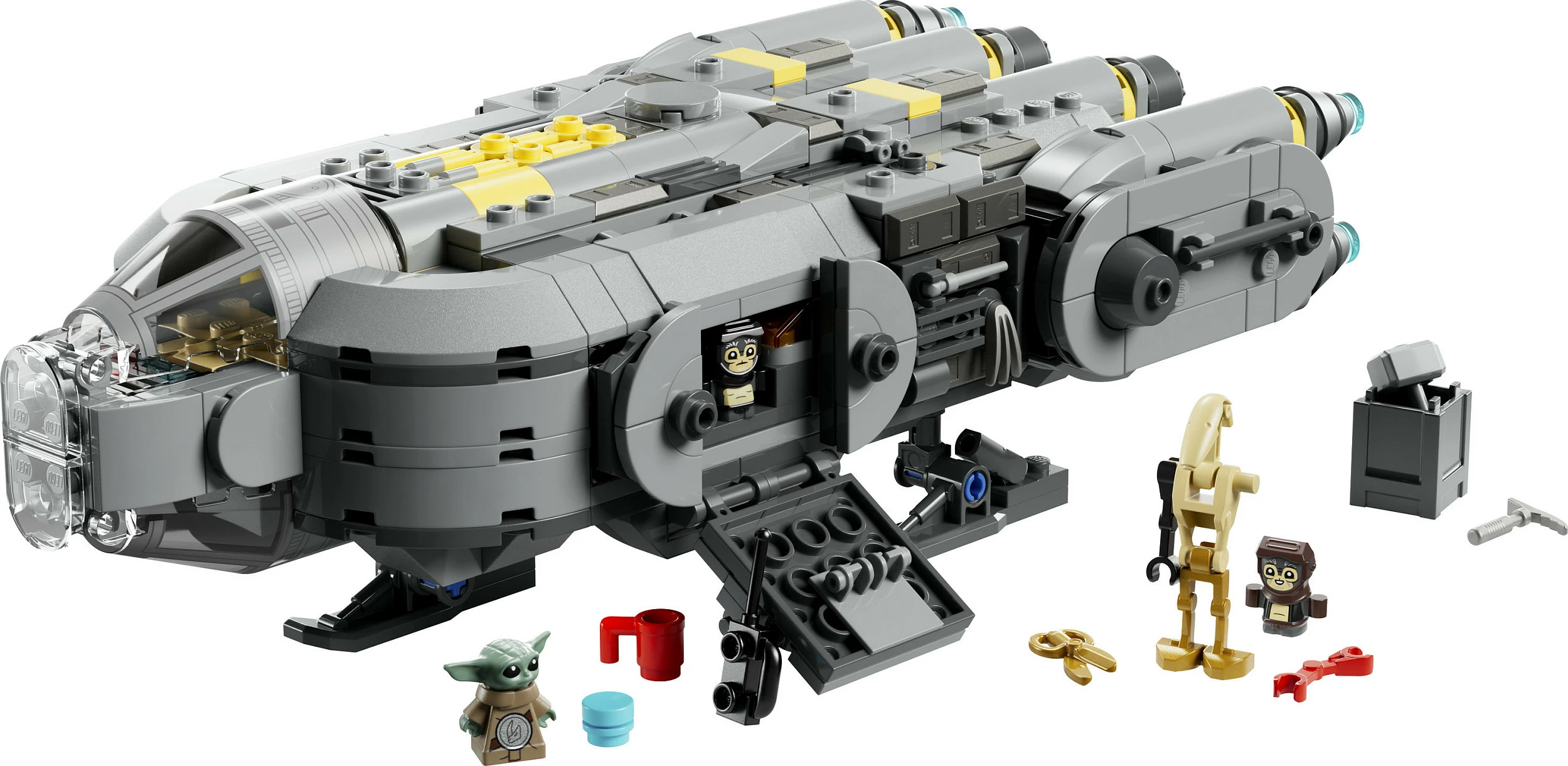 Set ndërtimi LEGO Star Wars 75445 Anzellian Starship, 701 pjesë, shumëngjyrësh
