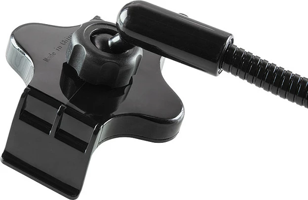 Mbajtës celulari për veturë LogiLink, karikues USB 15.5W, i zi