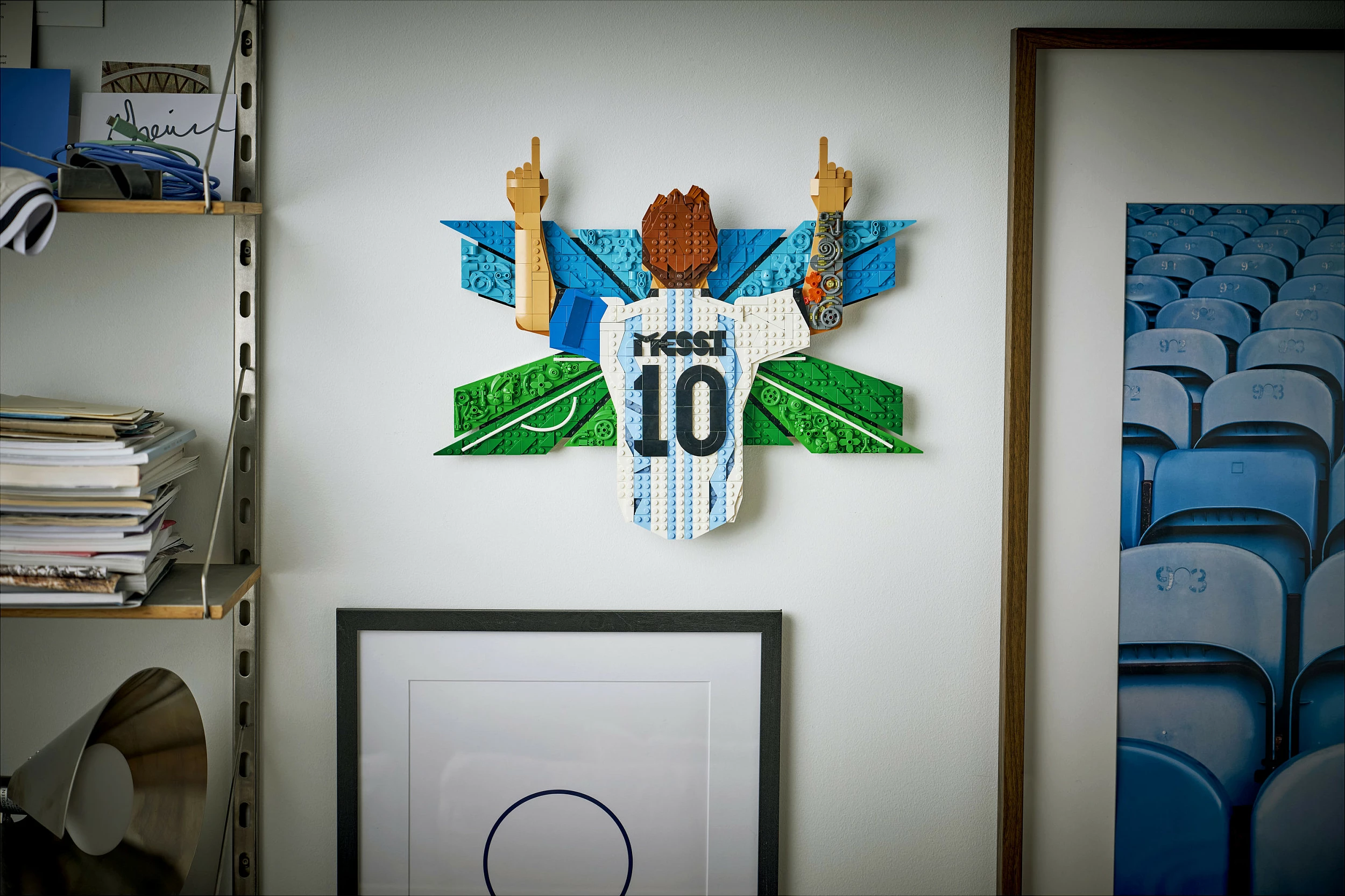 Set ndërtimi LEGO 43018 Lionel Messi Celebration, 1427 pjesë, shumëngjyrësh