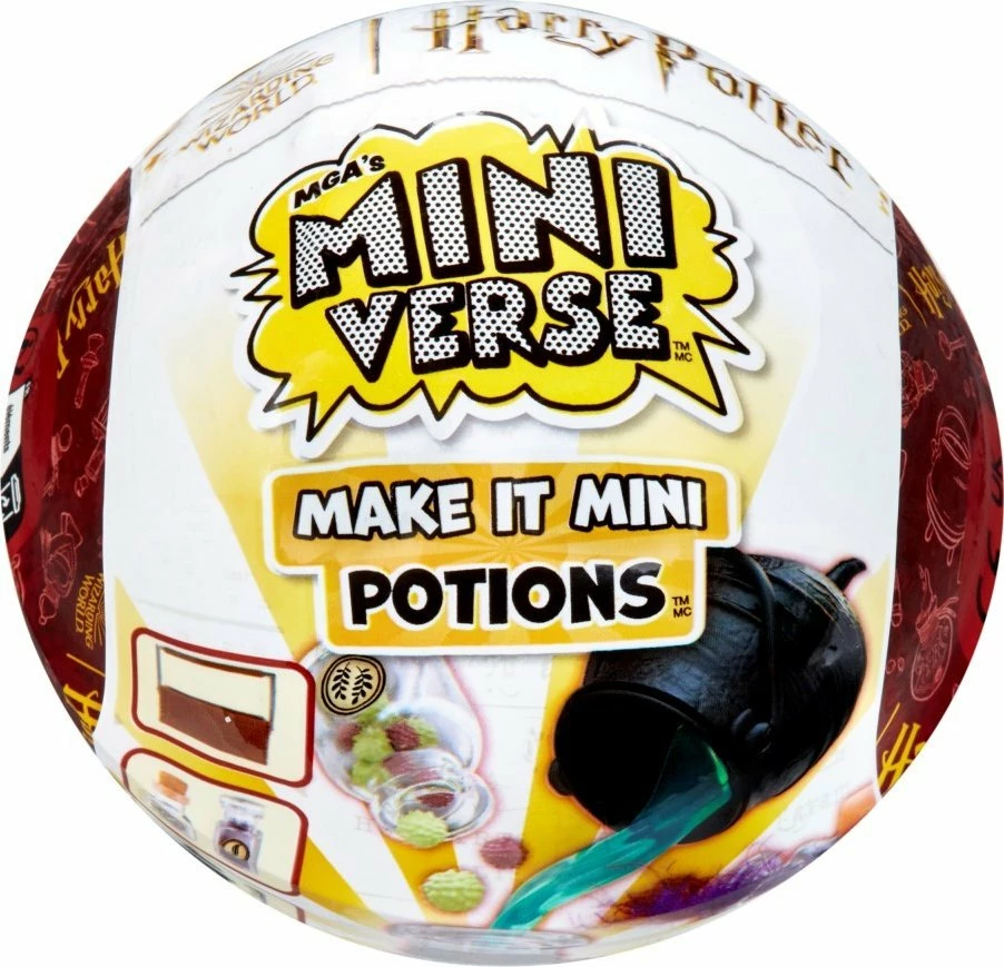 Set lodre kreative DIY MGA Miniverse Make It Mini Potions Harry Potter Surprise Bubble 594512