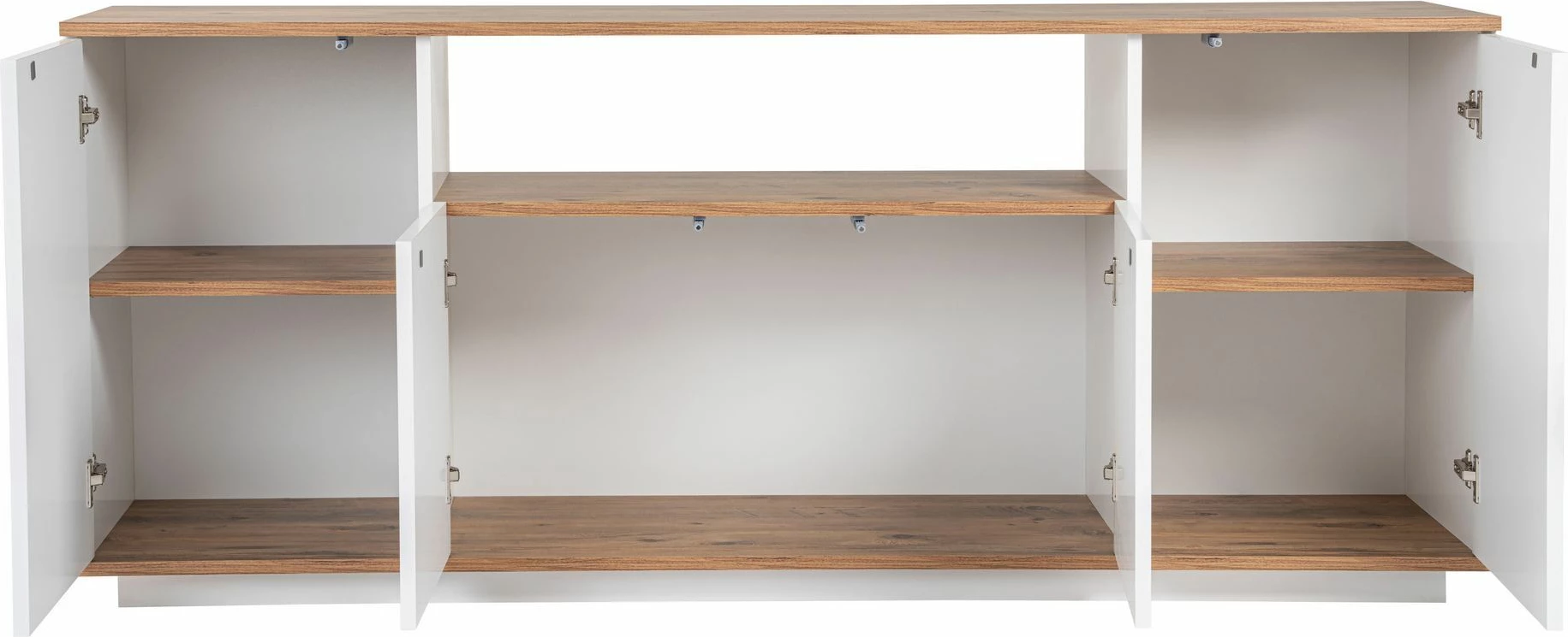 Konsol Skye Decor, Arista, e bardhë, Atlantic Pine