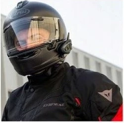 Interkom motoçiklete Midland për dy helmeta, i zi