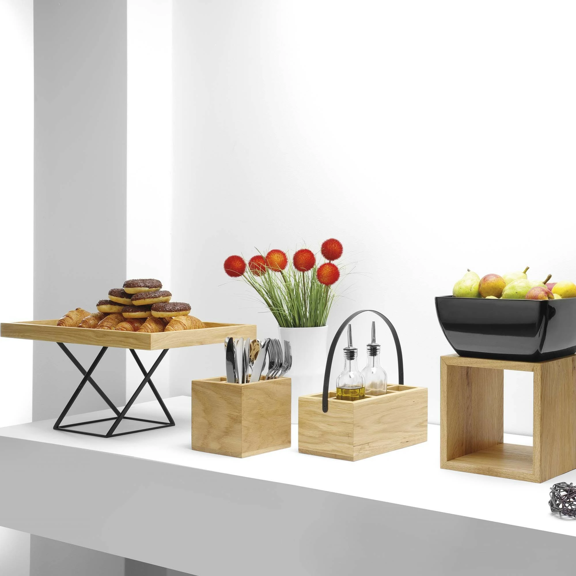 Kuti buffet druri, Fine Dine Madeira Black, GN 1/1, e zezë