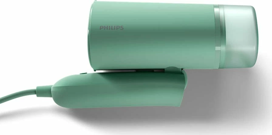 Steamer rrobash Philips STH3010/70 1000W 100ml i palosshëm, jeshile, me çantë ruajtjeje