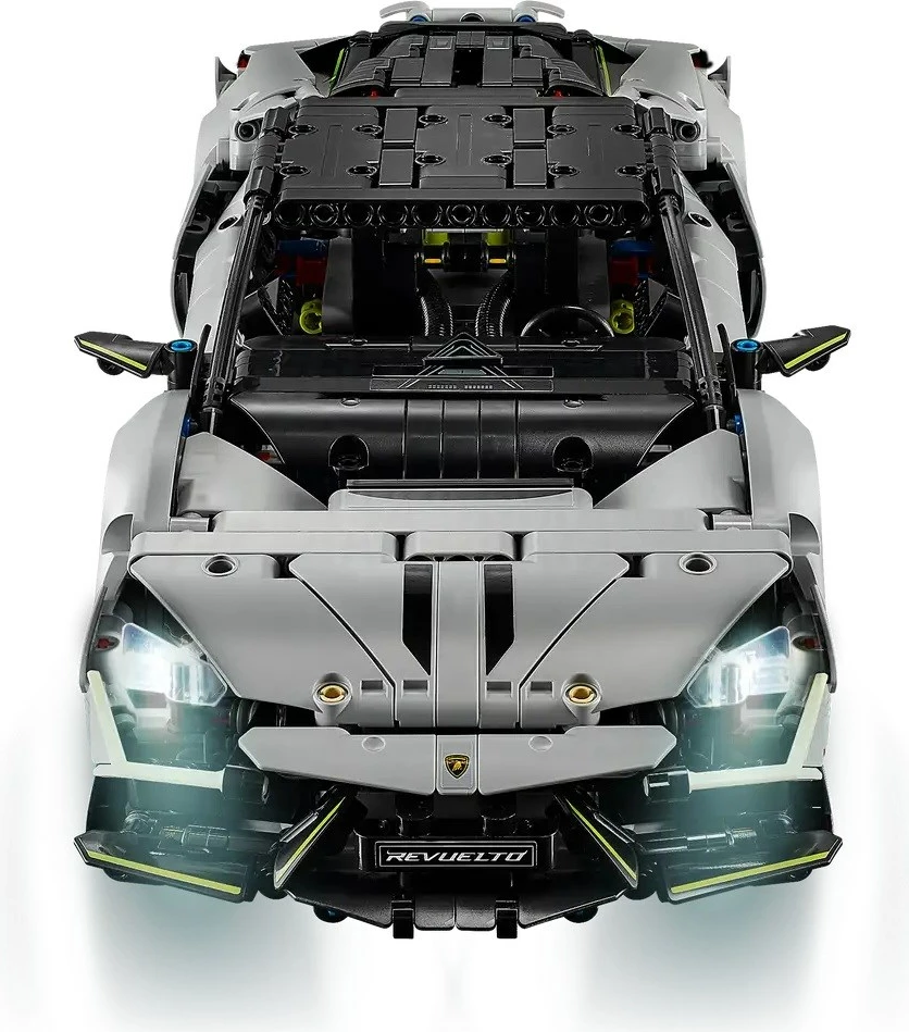 Set LEGO Technic Lamborghini Revuelto 42214, 1135 pjesë, Gri
