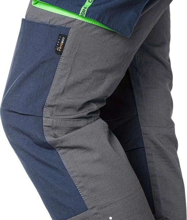 Pantalona pune Neo PREMIUM, 100% pambuk ripstop, 210 g/m², madhësi S, gri