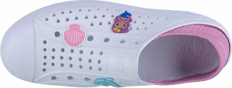 Këpucë fëmijë Skechers, të bardha