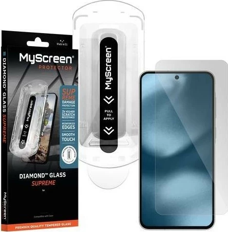 Mbështjellës xhami MyScreen Diamond Glass Supreme për Samsung Galaxy S26 Ultra, transparent
