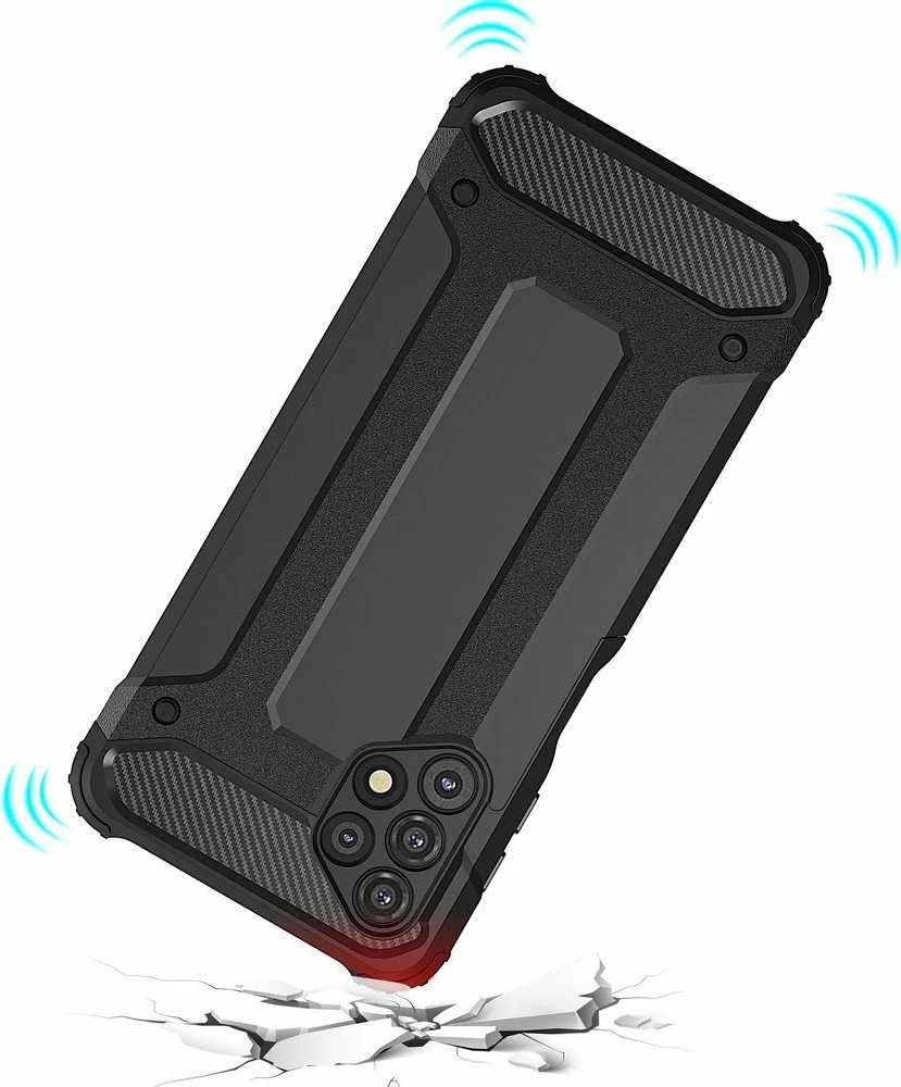 Mbështjellës Hurtel Hybrid Armor për Samsung Galaxy A32 5G, ari