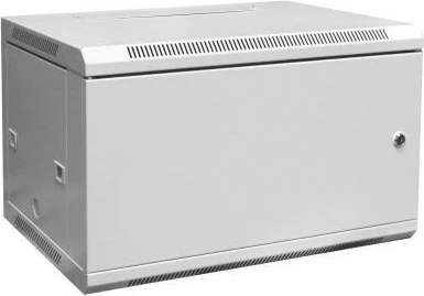 Kasë rrjeti Digitus DN-W19 06U/450/MD, 6U, 600x368x450mm, metal, gri