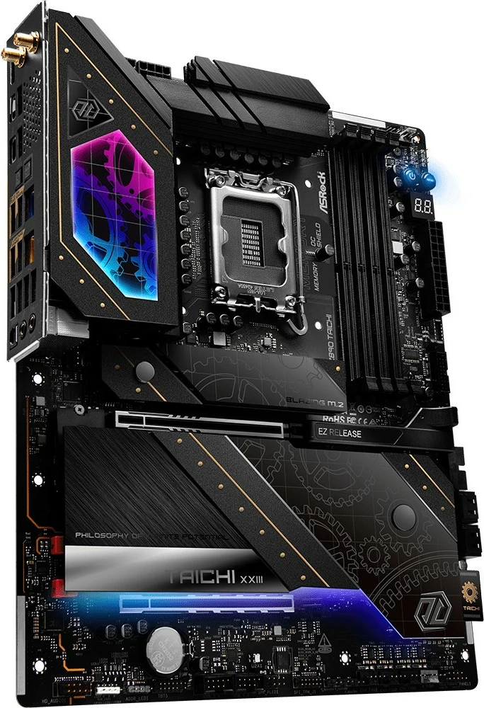 Pllakë amë ASRock Z890 Taichi, LGA1851, WiFi 7, Thunderbolt 4, e zezë