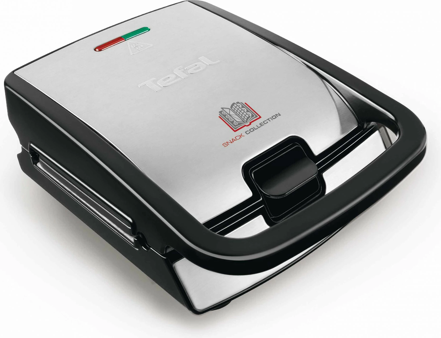 Aparat për vafla Tefal SW854D, 700W, inoks/zi