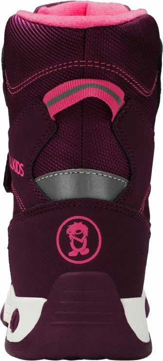 Çizme dimri për fëmijë Trollkids, të kuqe/vjollcë