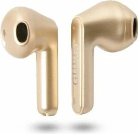 Kufje wireless Guess Triangle Logo, të arta