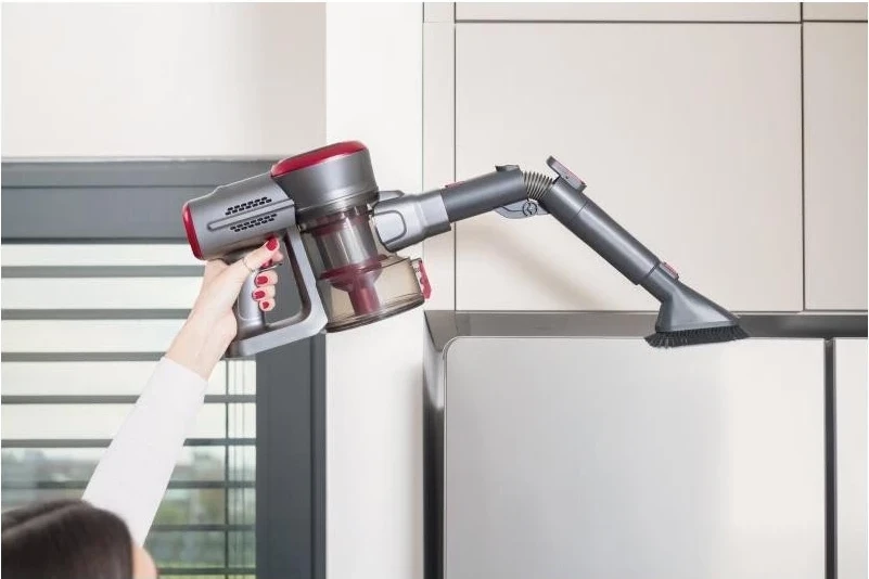 Fshesë pa tela ETA Fenix Ergonomic, e kuqe