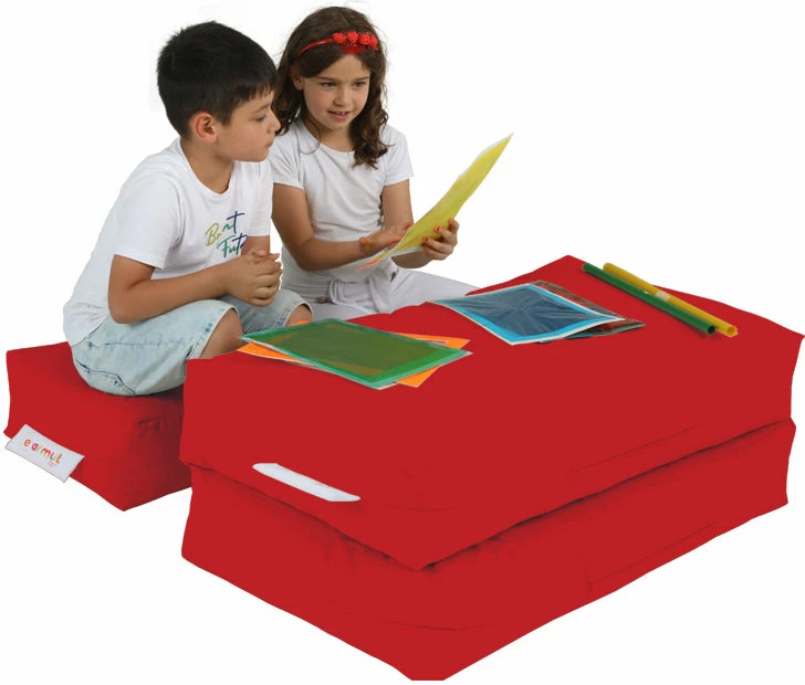 Puf për fëmijë, dy vende, ngjyrë e kuqe, Atelier del Sofa