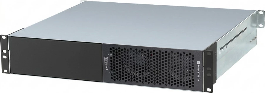 Kasë rackmount Sonnet Echo II DV, Thunderbolt 5, zgjerim PCIe 2 slota full-length, gri/zezë