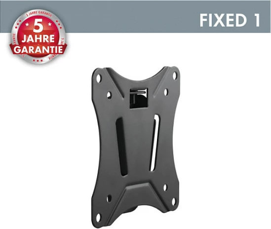 Mbajtëse muri për TV Schwaiger, 13"-29", VESA 75x75/100x100, deri 25 kg, e zezë