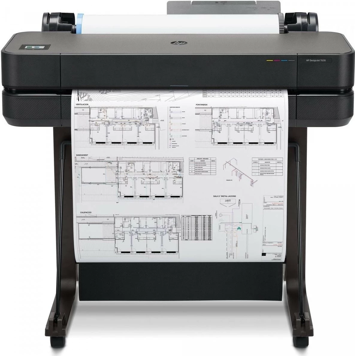 Ploter HP DesignJet T630 24-in, ngjyrë e zezë