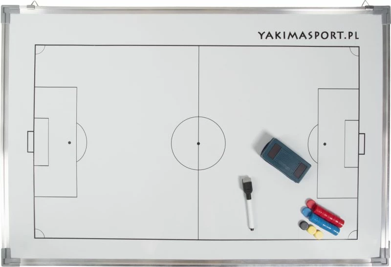 Tabelë taktike futbolli Yakimasport, e bardhë