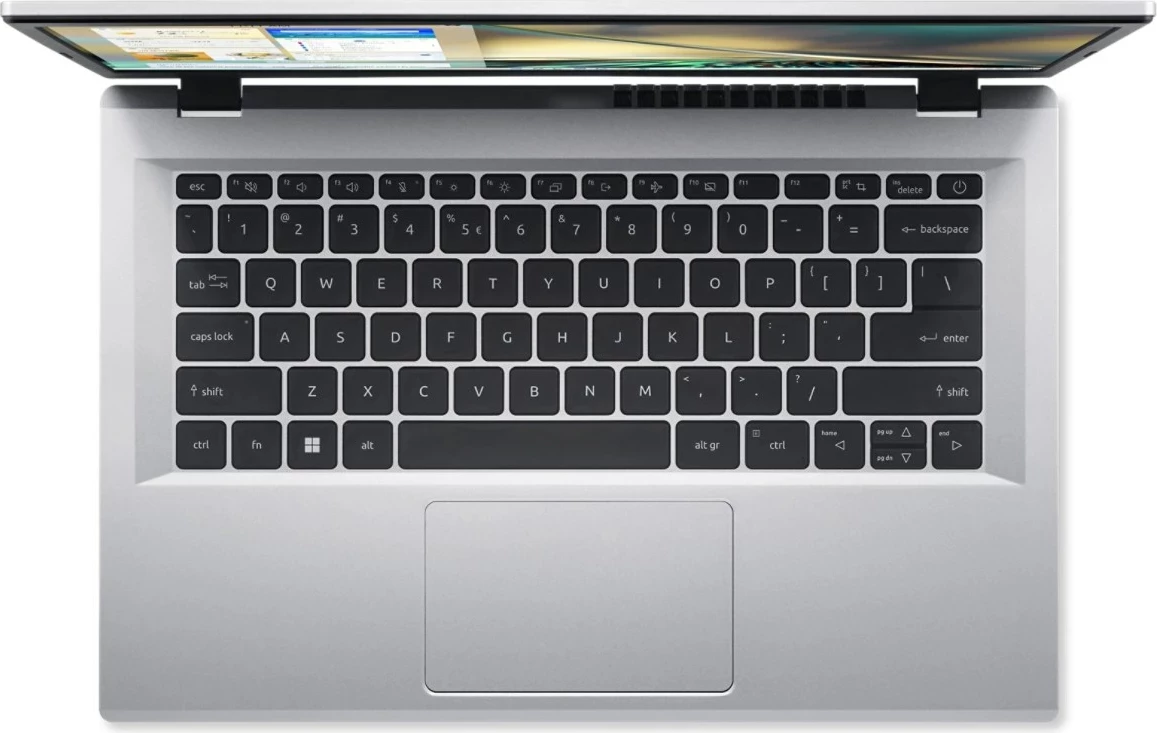 Laptop Acer Aspire 3 A314-36P-3772, Intel Core i3-N305, 8 GB RAM, 256 GB SSD, 14", Silver