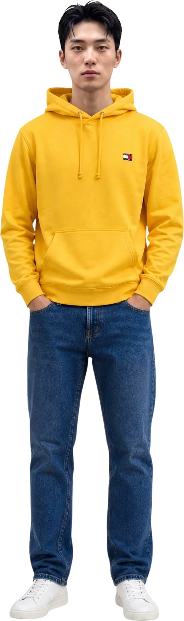Duks për meshkuj Tommy Hilfiger Jeans DM0DM23606, i verdhë [Madhësia: S]