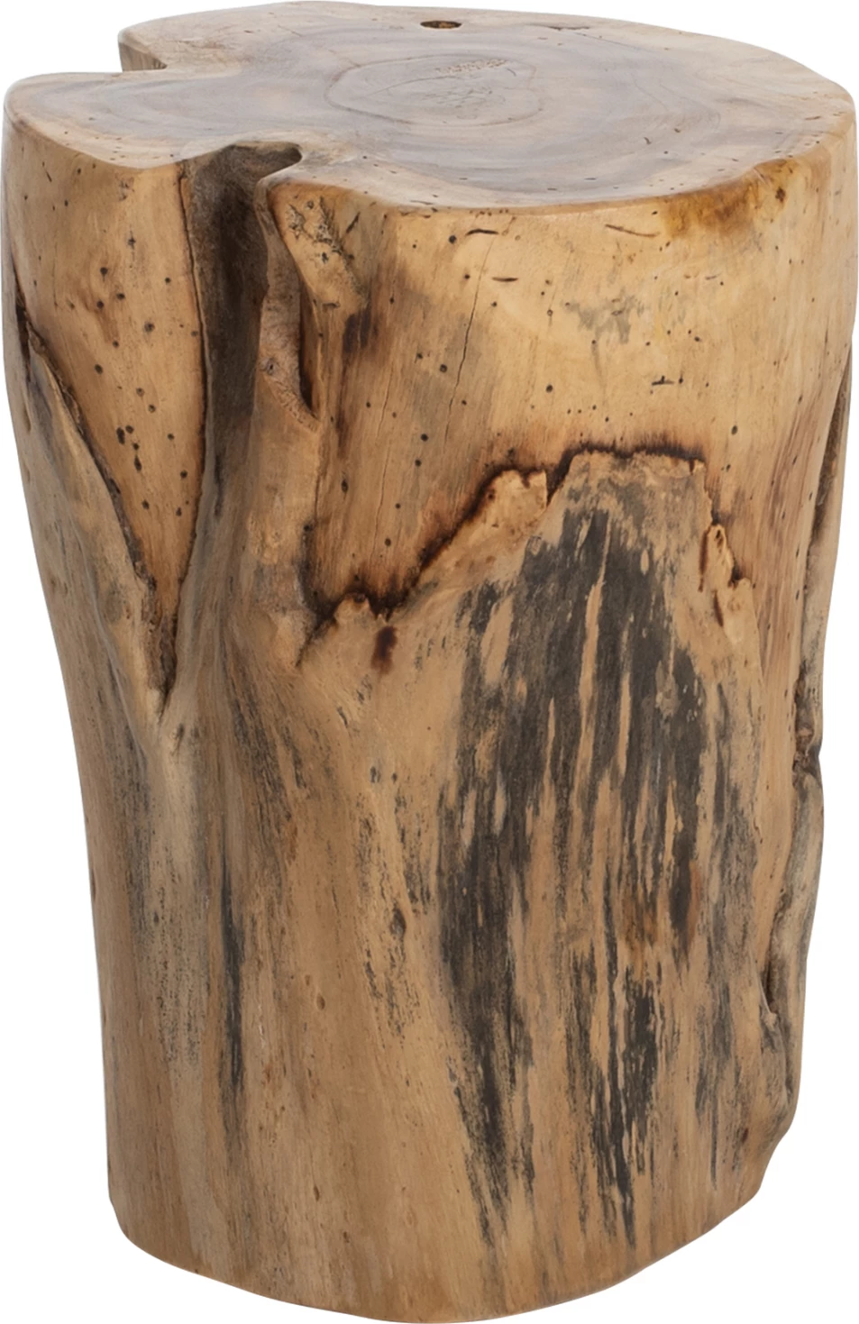 Tavolinë anësore trung lisi, FB99374, Φ30-35x45 cm