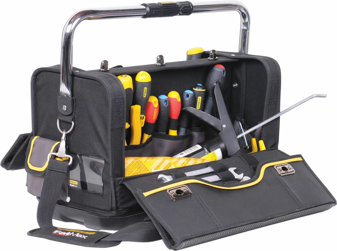 Çantë veglash për hidraulikë Stanley FatMax FMST1-70719 52x28x31 cm, e zezë/gri