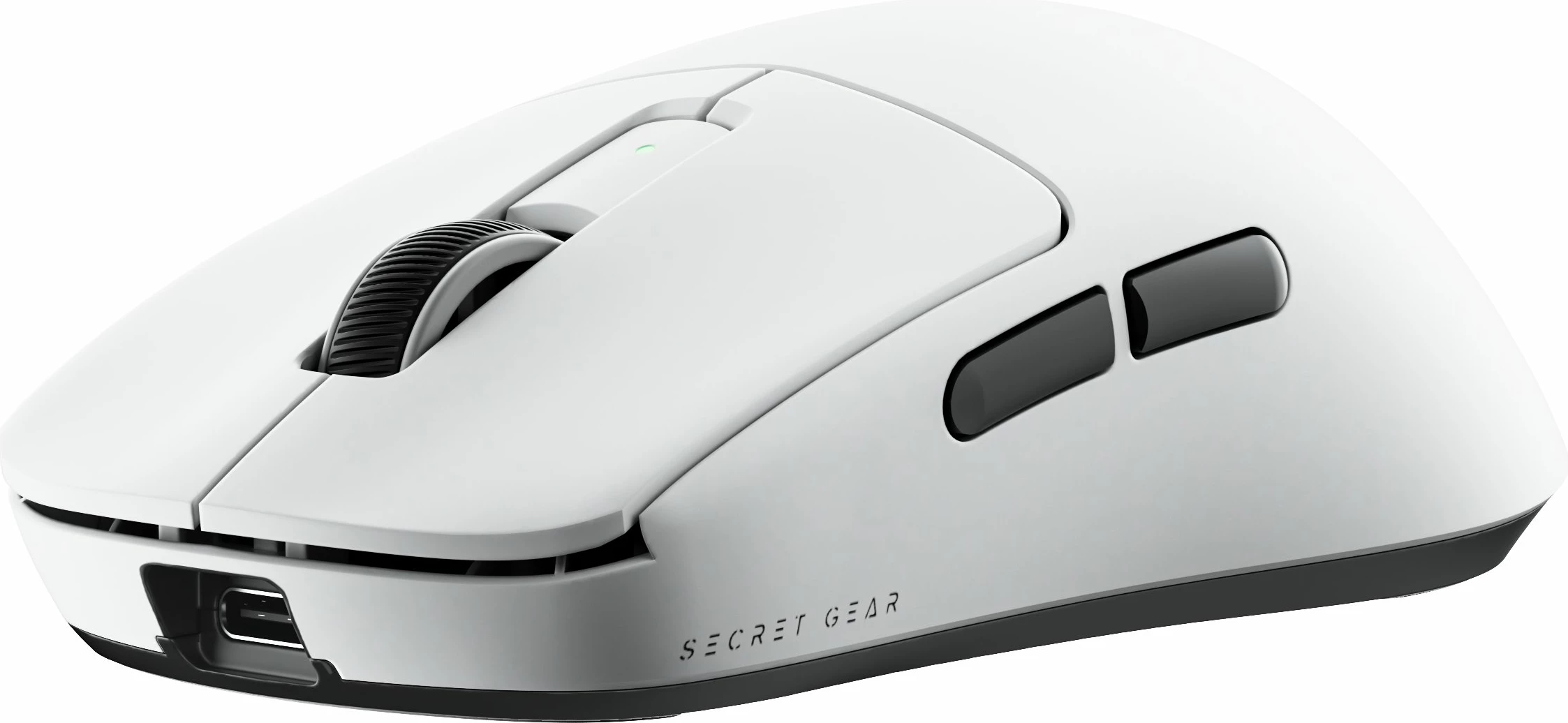 Maus Secret Gear ZX2 GEAR-Z-ZX2-WH 30.000 DPI 8.000 Hz tri-mode 49 g, e bardhë, set