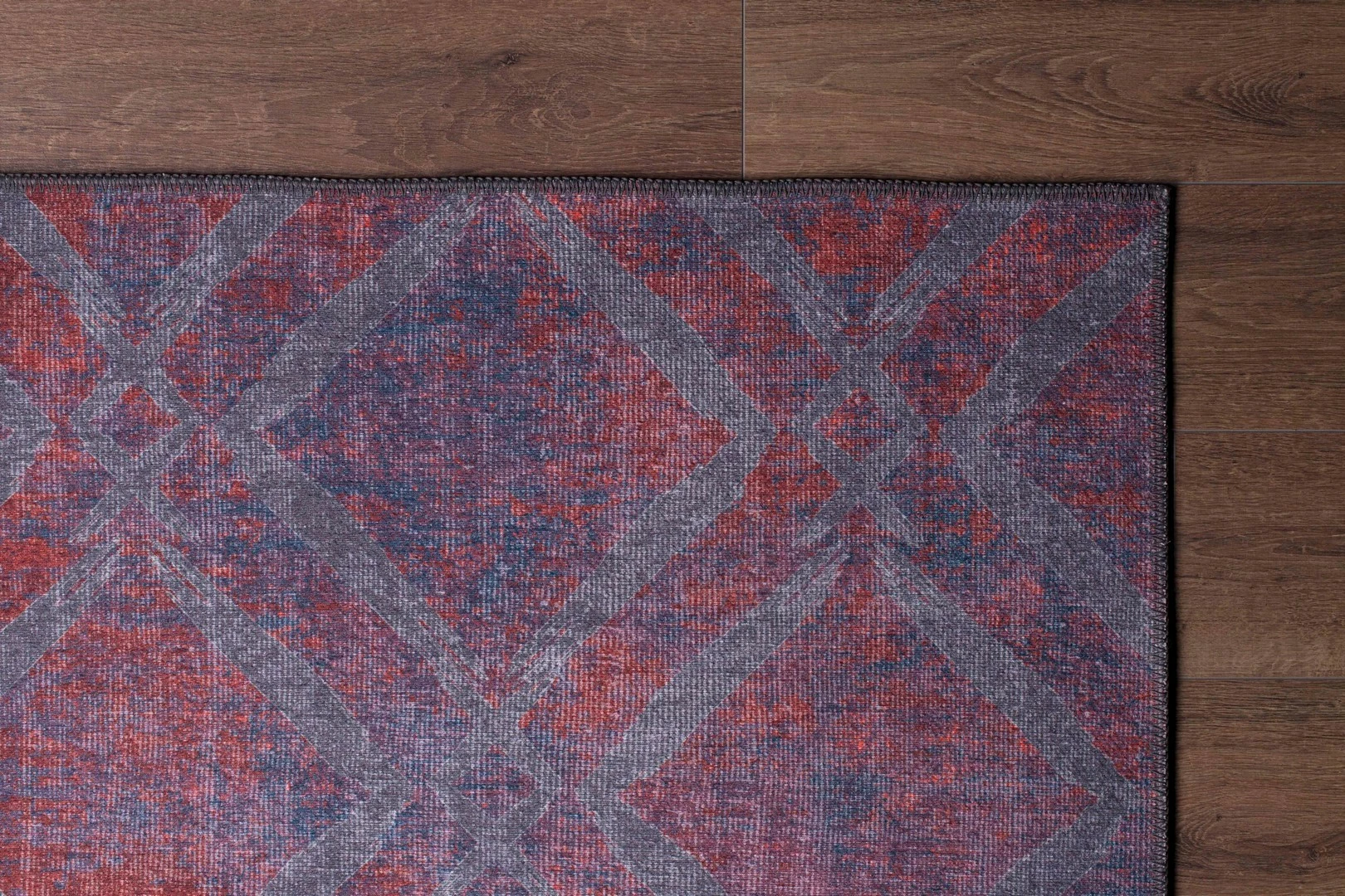 Qilim Conceptum Hypnose, Dorian Chenille, ngjyrë e kuqe e errët, 230x330cm