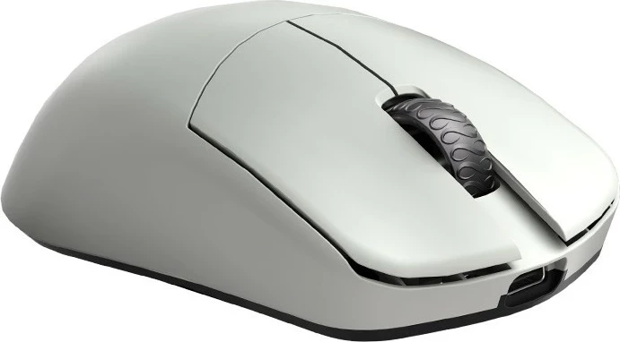 Maus gaming Lamzu Maya X, wireless/USB-C, 30000 DPI, 47 g, Cloud Grey