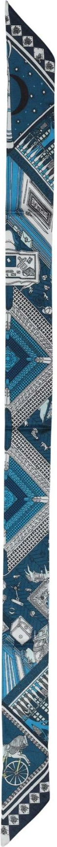Fular për femra I am Foulard Floreale, ngjyrë ulliri