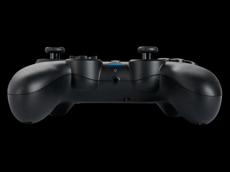 Kontroller wireless Nacon PS4 Asymmetric, deri 7 orë bateri, prizë 3.5mm, i zi
