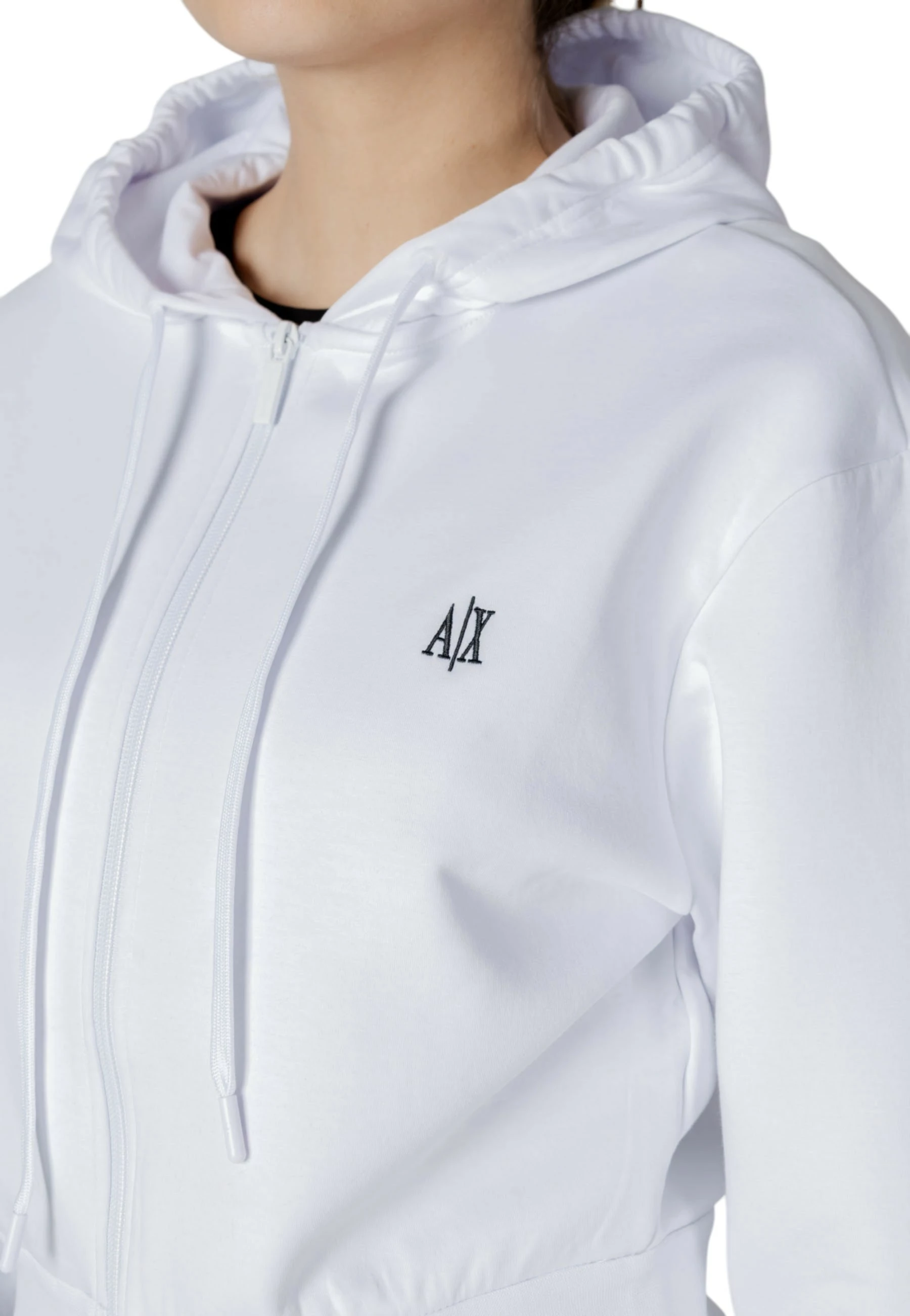 Duks me kapuç për femra Armani Exchange XW000822 AF10818, i bardhë [Madhësia: L]