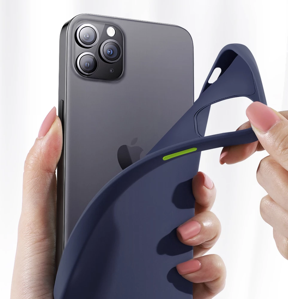 Mbështjellës Joyroom Color Series për iPhone 12 Pro Max JR-BP800, zi