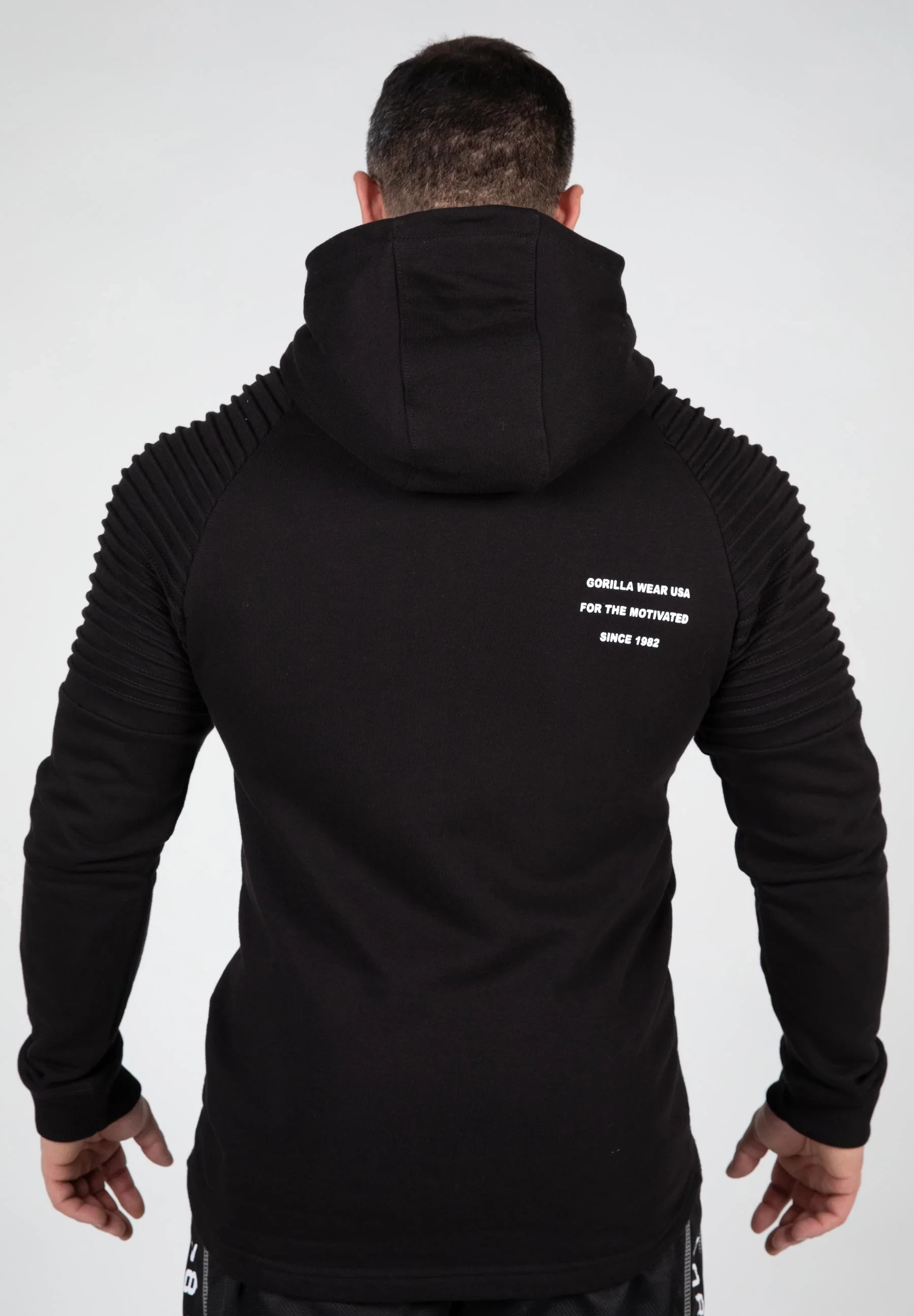 Delta Zipped Hoodie - Black [Madhësia: M]
