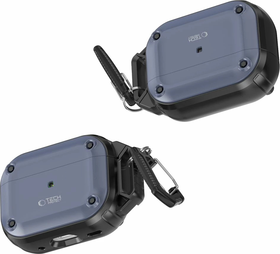 Mbështjellës Tech-Protect Rough Hook për AirPods Pro/Pro 2, Blu